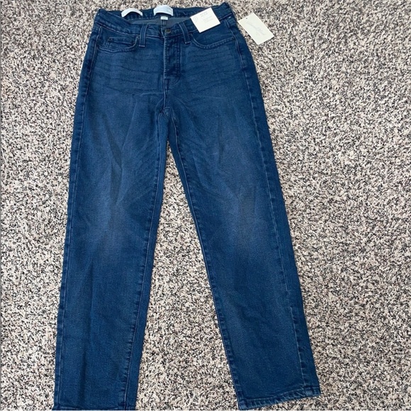 Universal Thread 80’s Mid Rise Slim Leg Denim Jeans Dark Wash Blue Var Sizes NWT - Picture 3 of 9